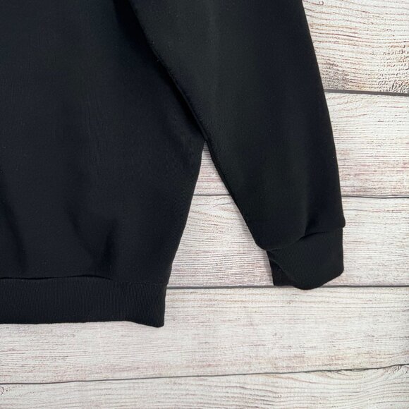 Crooks & Castles Black on Black Logo Hoodie Sweatshirt Men's Medium Black - Picture 7 of 12